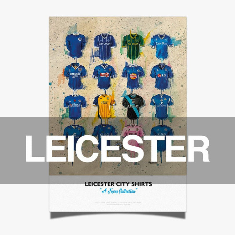 Leicester Football Art Prints - Terry Kneeshaw Art