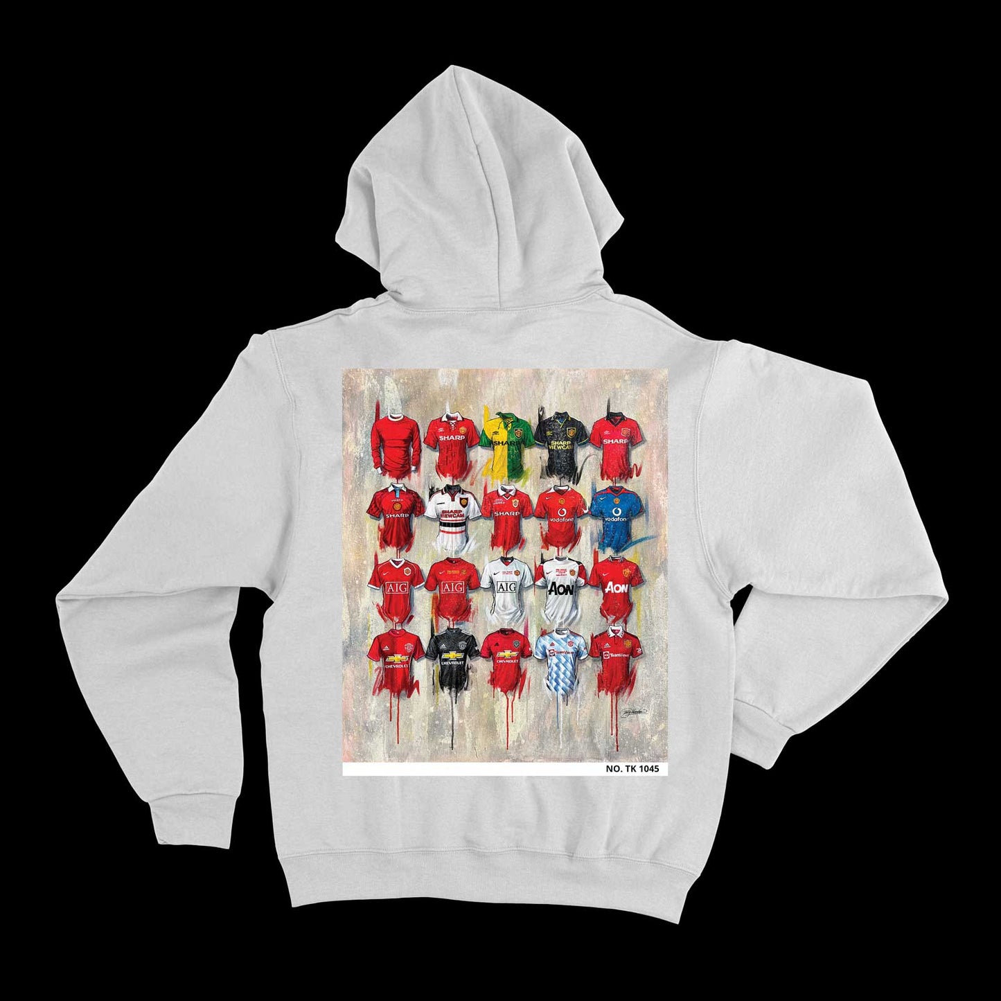 The Man United 2022 Hoodie, crafted from 350gsm fleece with 85% organic cotton and 15% recycled polyester, is available in classic black and sleek grey, and comes in sizes XS to 5XL.