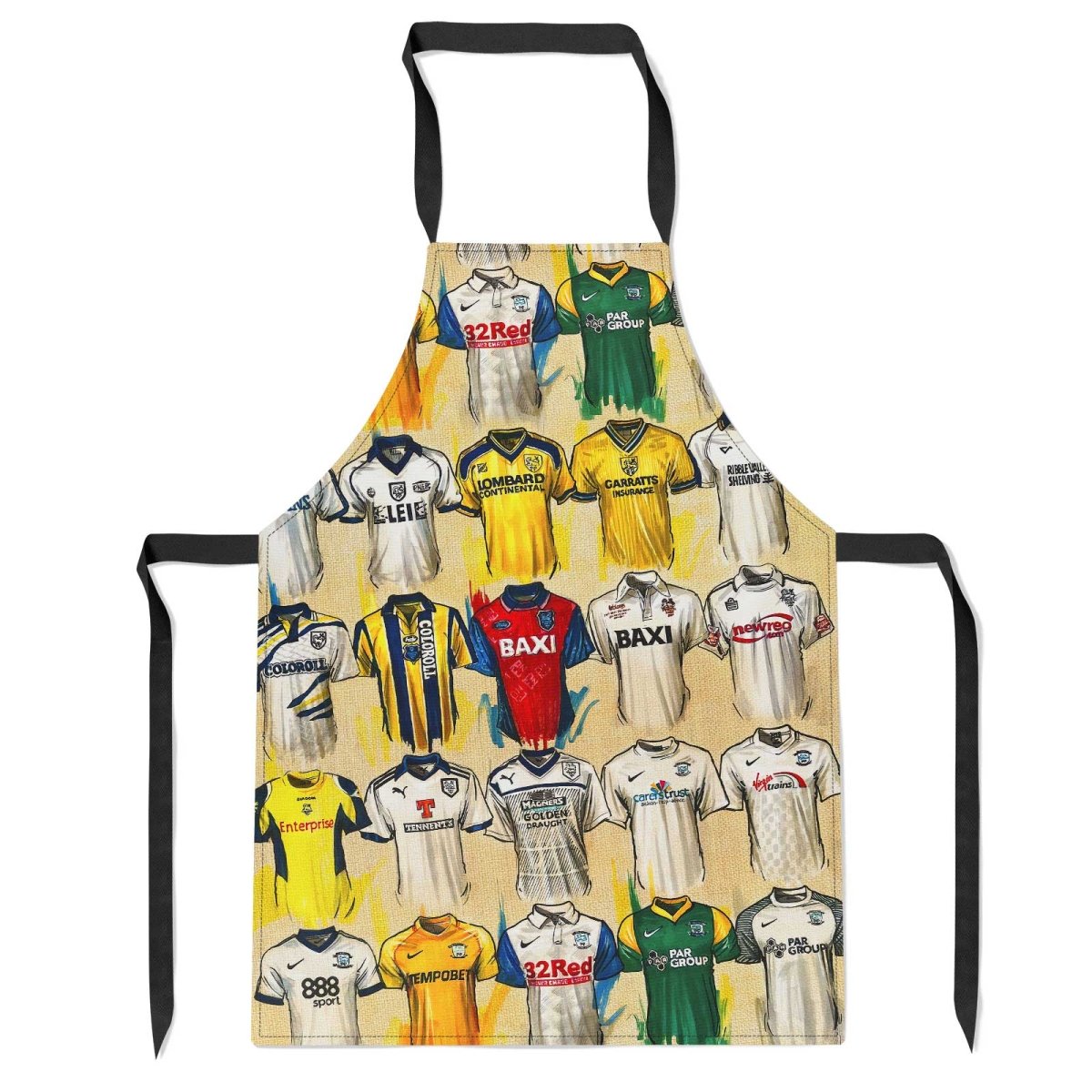 Preston North End Apron - Terry Kneeshaw Art