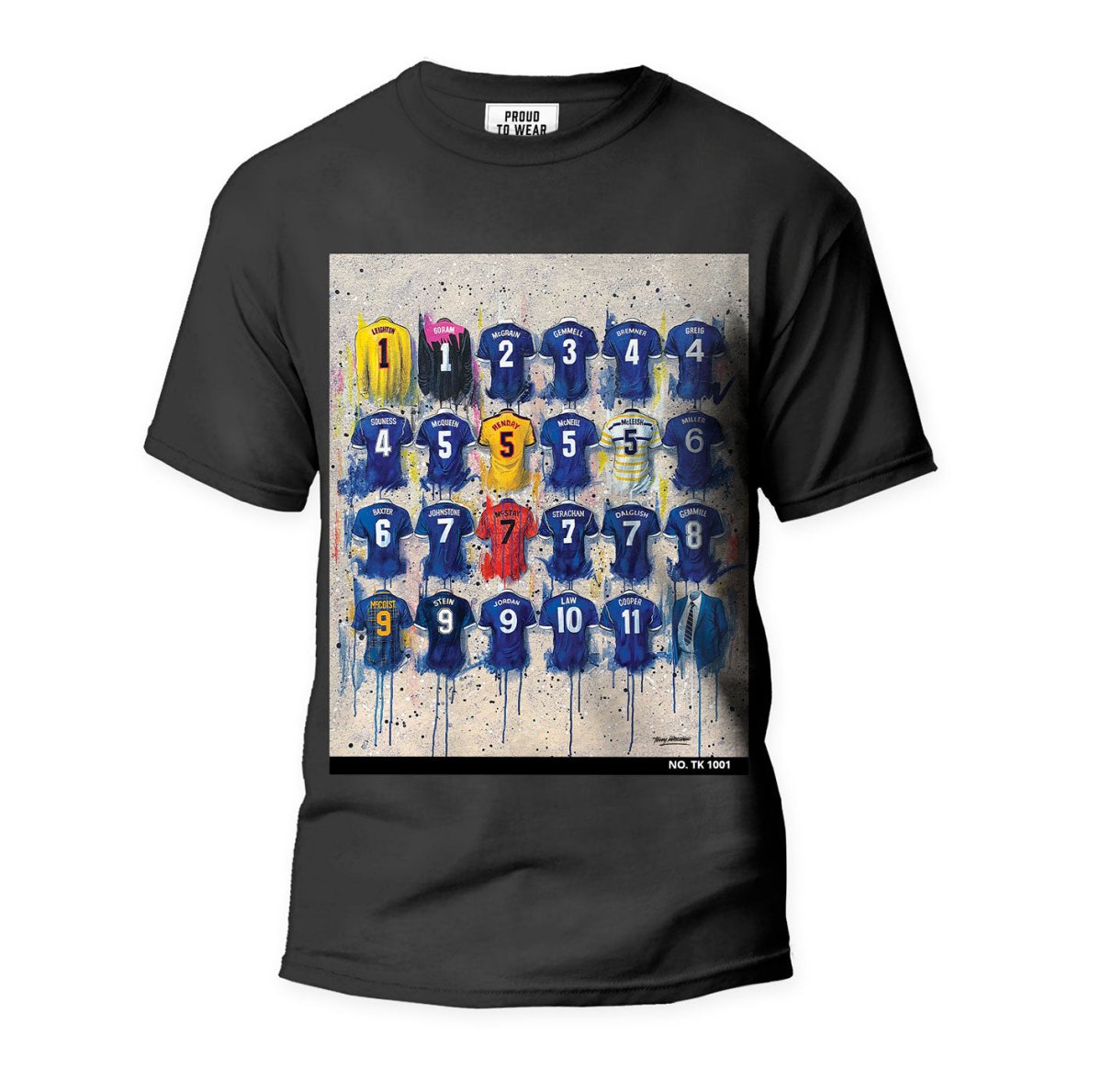 Scotland Pre 2000 - T Shirt - Terry Kneeshaw Art
