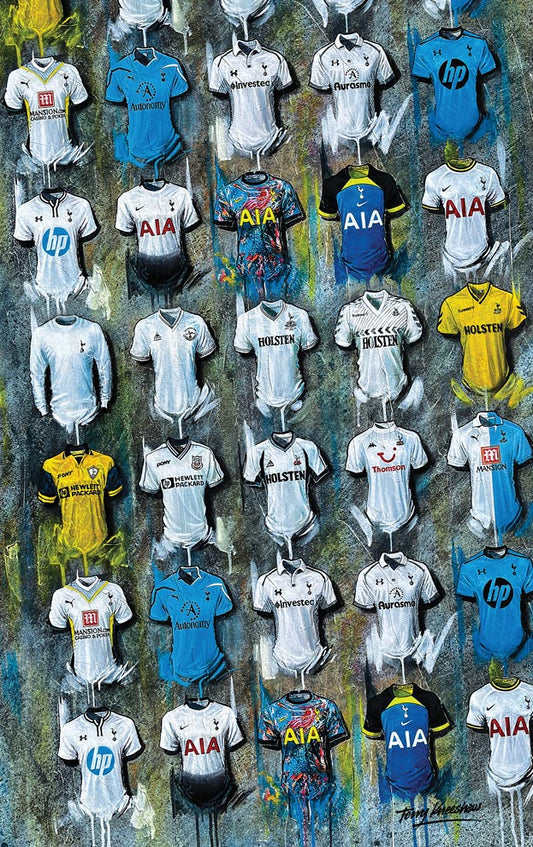 Spurs 2022 Tea Towel - Terry Kneeshaw Art