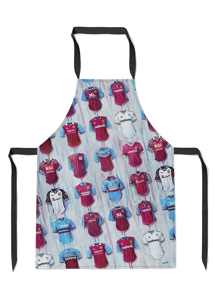 West Ham Shirts - A Hammers Collection Apron