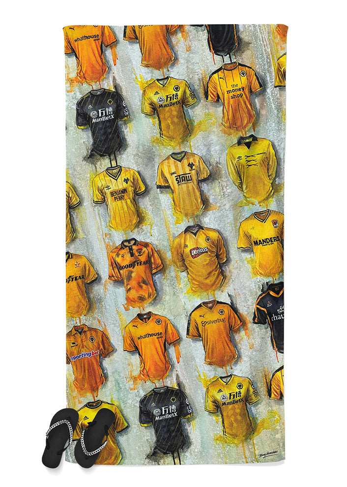 Wolves Shirts - A Wanderer's Collection Beach Towel