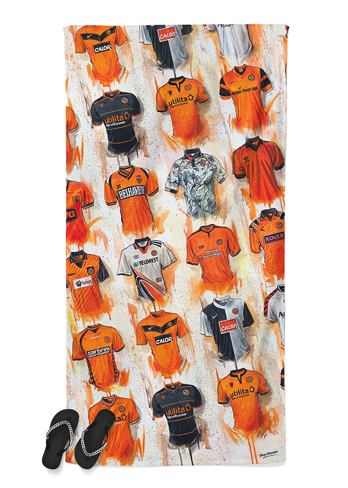 Dundee United Shirts - A Terror's Collection Beach Towel