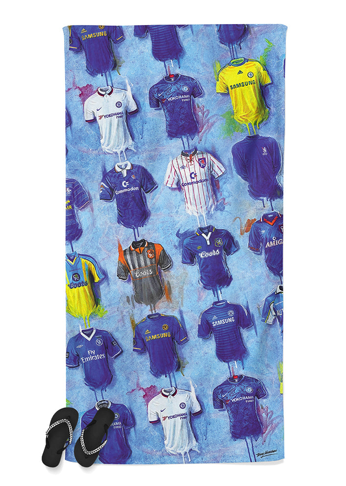 Chelsea Shirts - A Blue's Collection Beach Towel