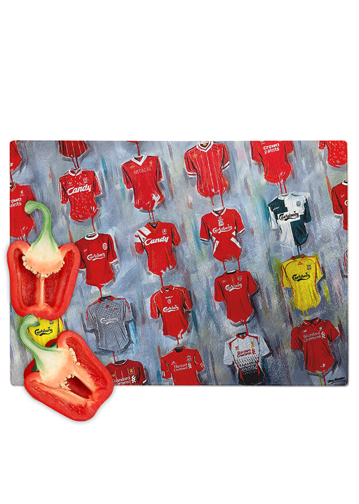 Liverpool FC Shirts - You'll Never Walk Alone Collection Chopping Board