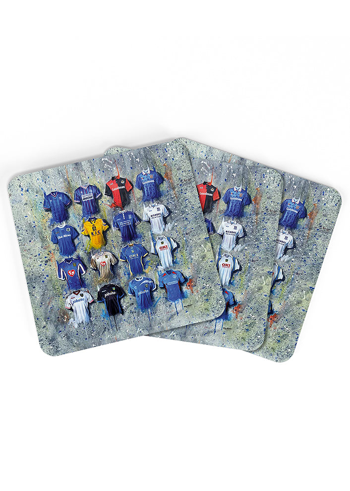 Portsmouth FC Shirts - A Pompey Collection Coasters