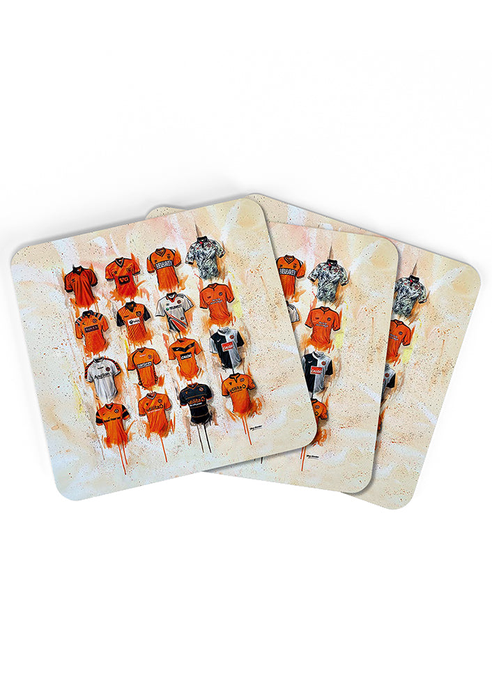 Dundee United FC Shirts - A Terror's Collection Coasters