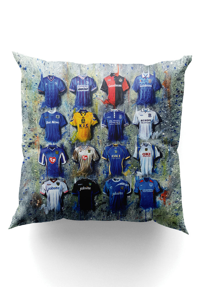 Portsmouth Shirts - A Pompey Collection Cushion