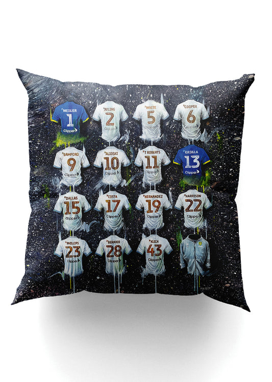 Leeds Shirts - A Champions Collection Cushion