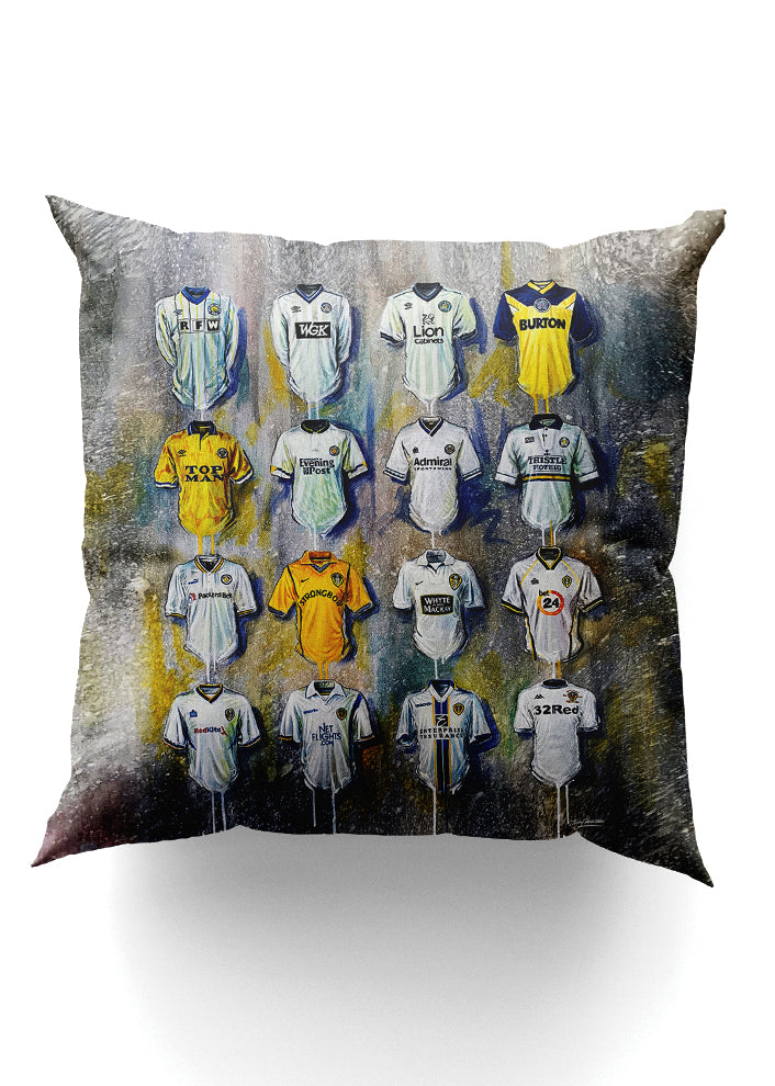 Leeds Shirts - A Peacocks Collection Cushion