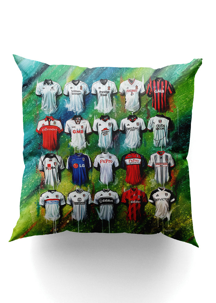 Fulham Shirts - A Cottagers Collection Cushion