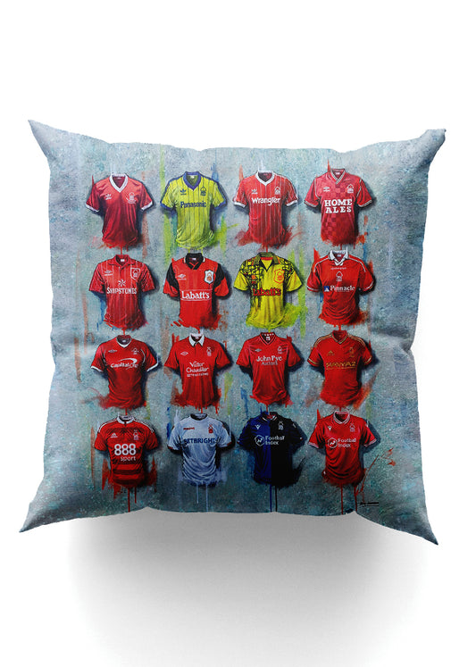 Nottingham Forest Shirts - A Tricky Trees Collection Cushion