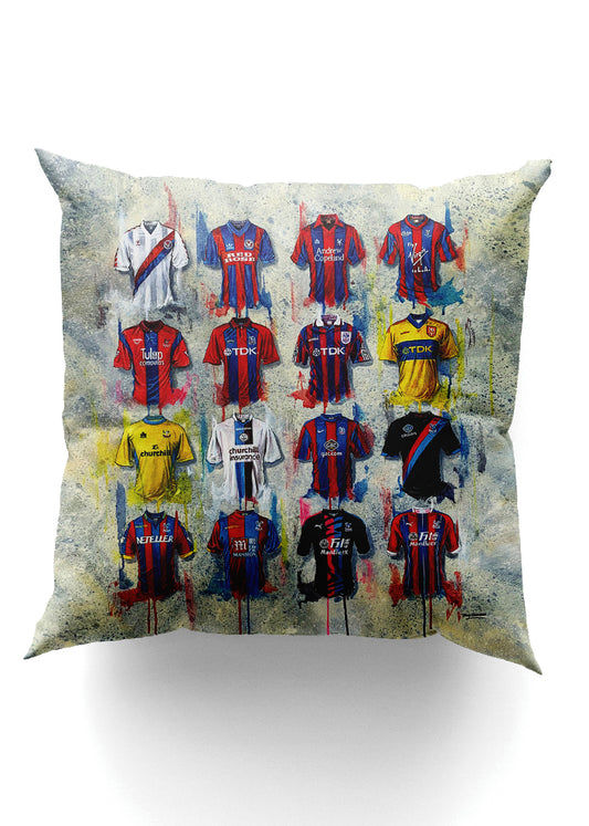 Crystal Palace Shirts - An Eagles Collection Cushion