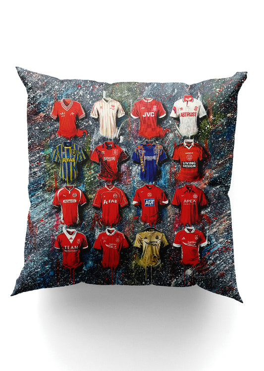 Aberdeen Shirts - A Dons Collection Cushion
