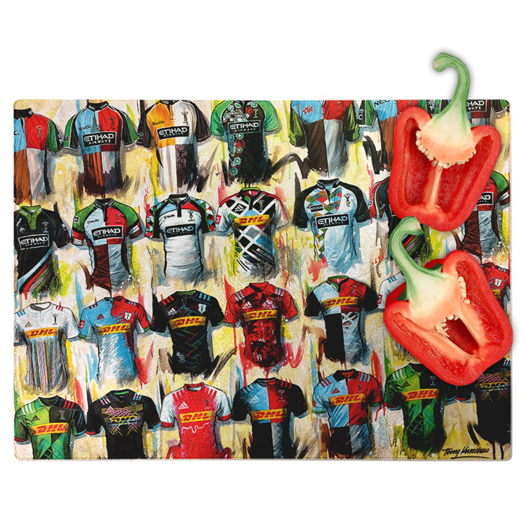 Harlequins - A Quin's Collection Chopping Board