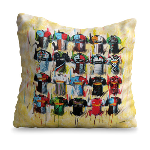 Harlequins- A Quin's Collection Cushion