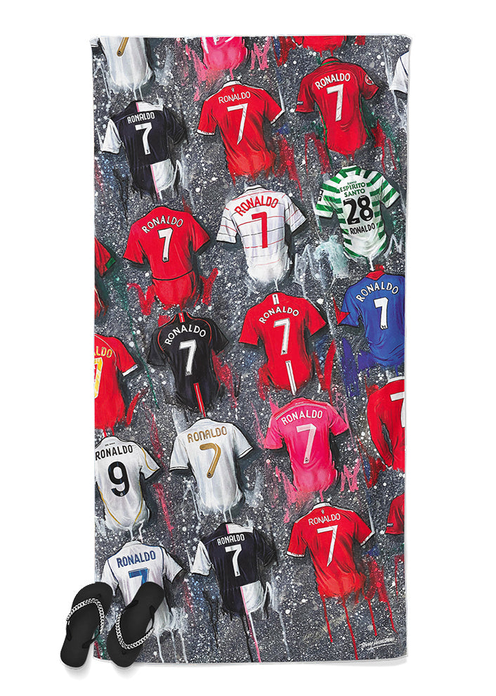 Ronaldo Shirts - A CR7 Collection Beach Towel