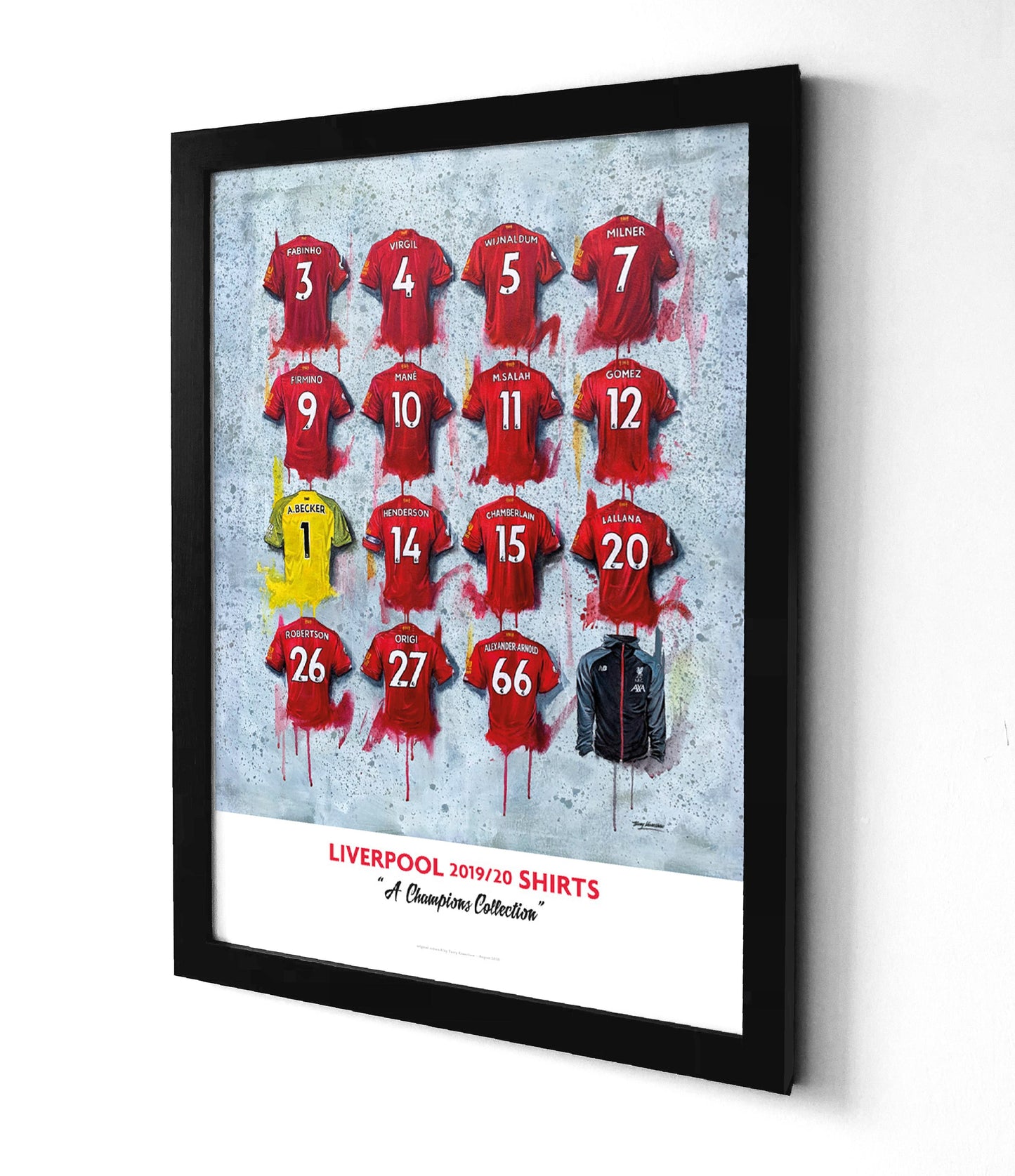 Liverpool FC 20/21 Champions Shirts A3