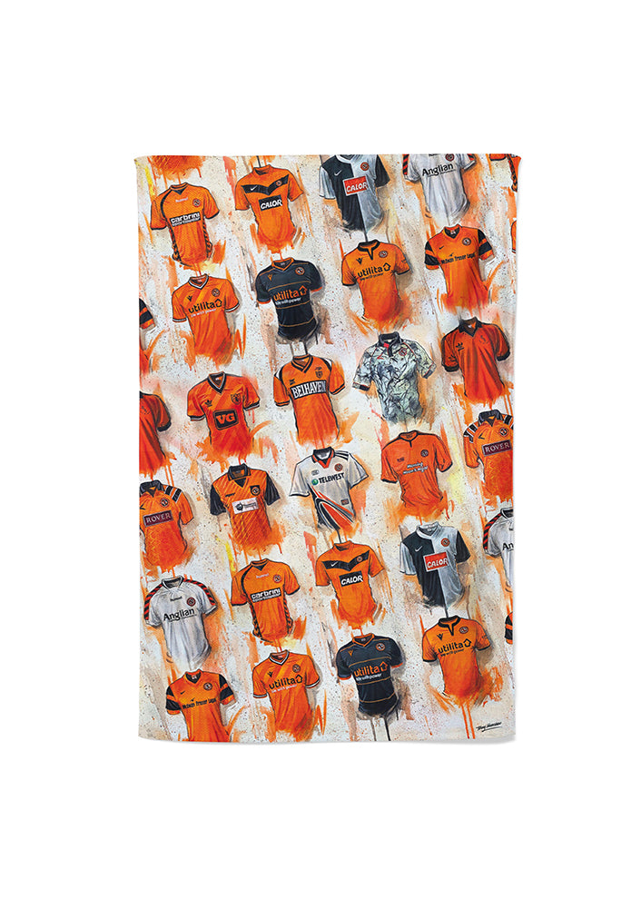 Dundee United Shirts - A Terror's Collection Tea Towel