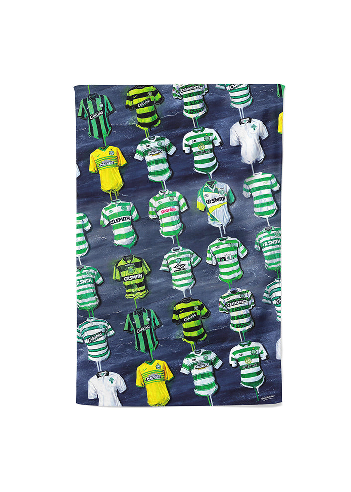 Celtic Shirts - A Hoops Collection Tea Towel