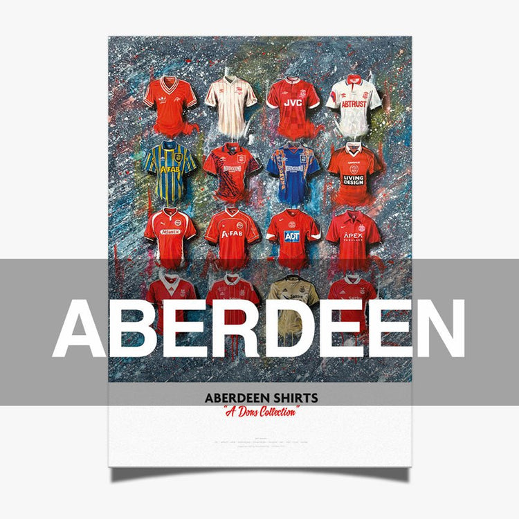Aberdeen Football Prints - Terry Kneeshaw Art