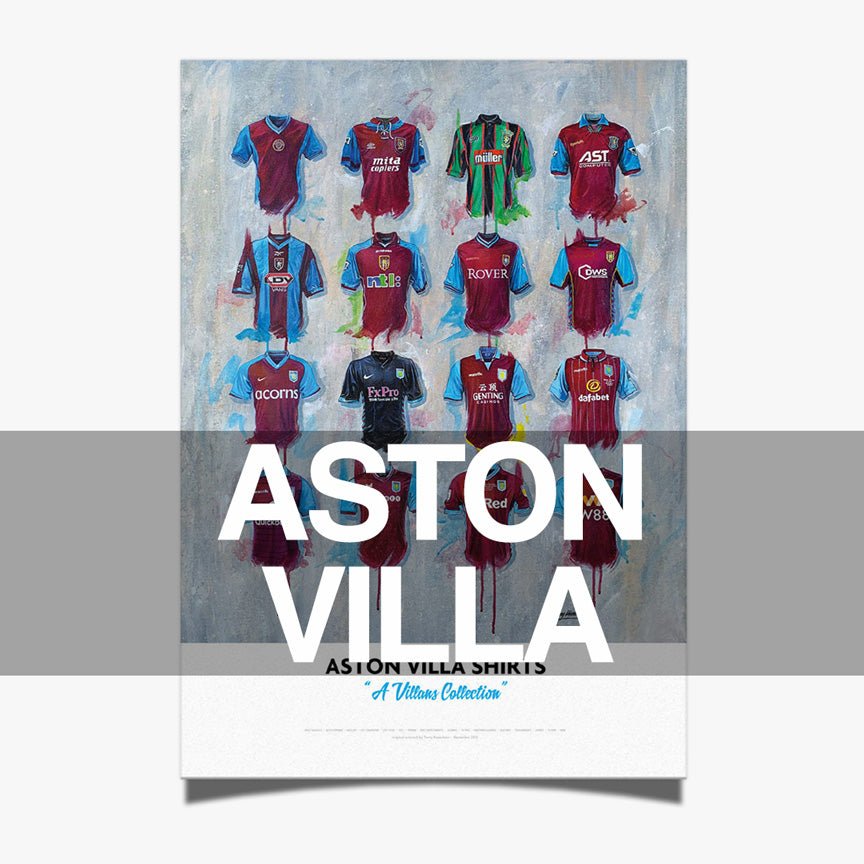 Aston Villa Football Art Prints - Terry Kneeshaw Art