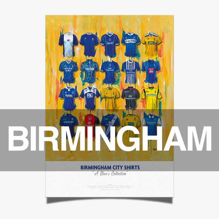 Birmingham City Football Art Prints - Terry Kneeshaw Art