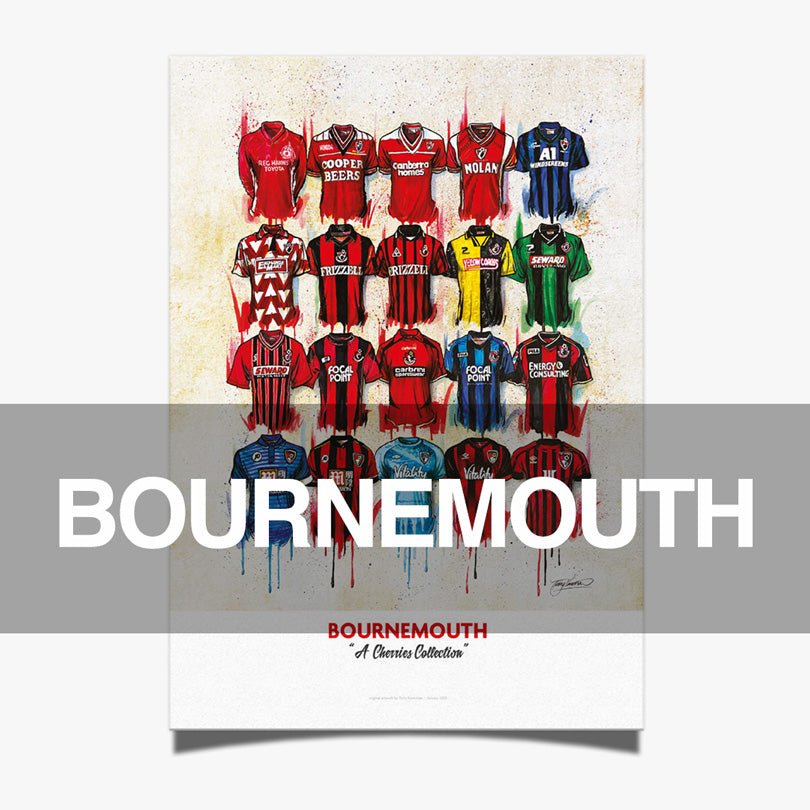 Bournemouth Football Art Prints - Terry Kneeshaw Art