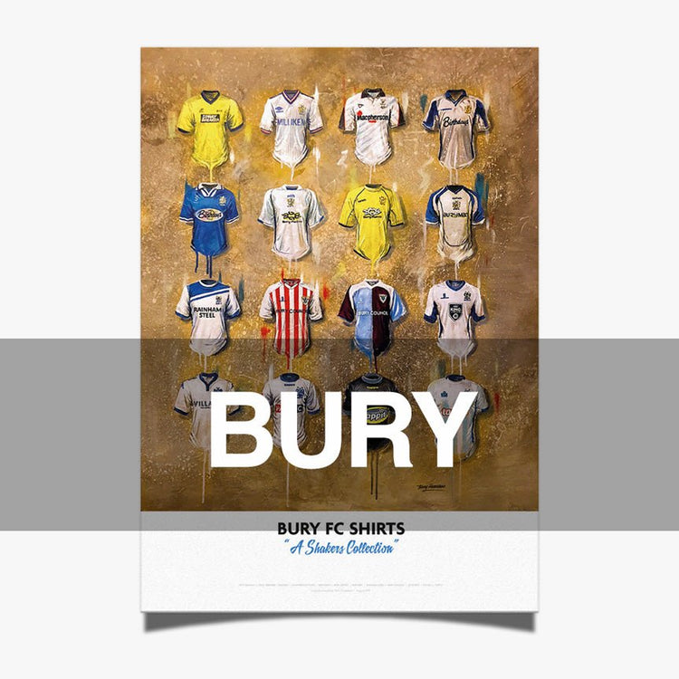 Bury Football Art Prints - Terry Kneeshaw Art