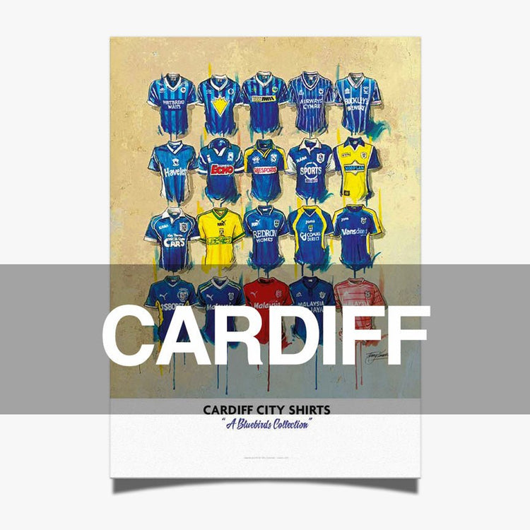 Cardiff Football Art Prints - Terry Kneeshaw Art