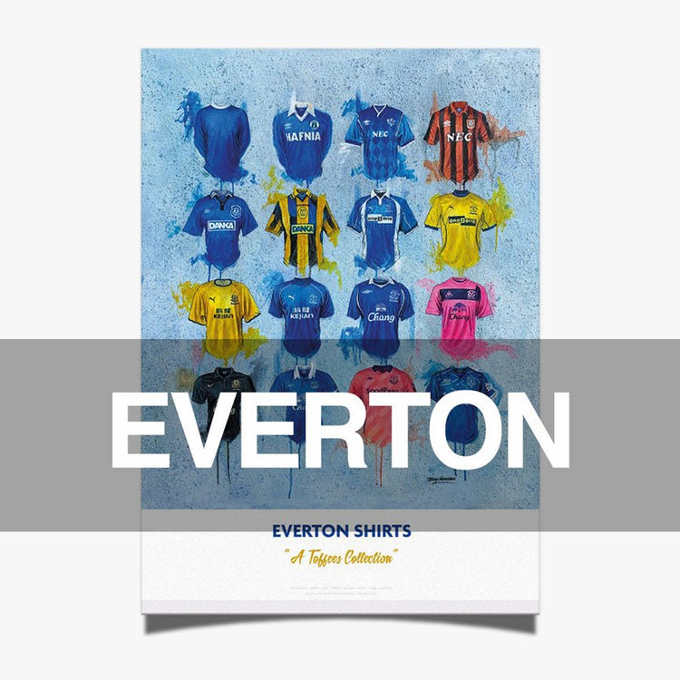 Everton Football Art Prints - Terry Kneeshaw Art