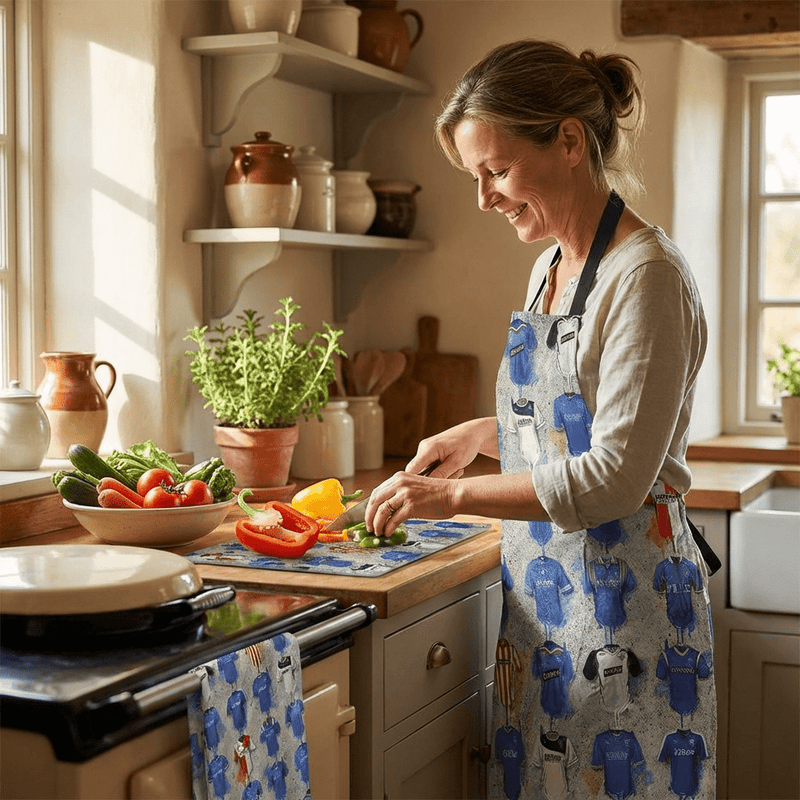 Football Art Aprons - Terry Kneeshaw Art