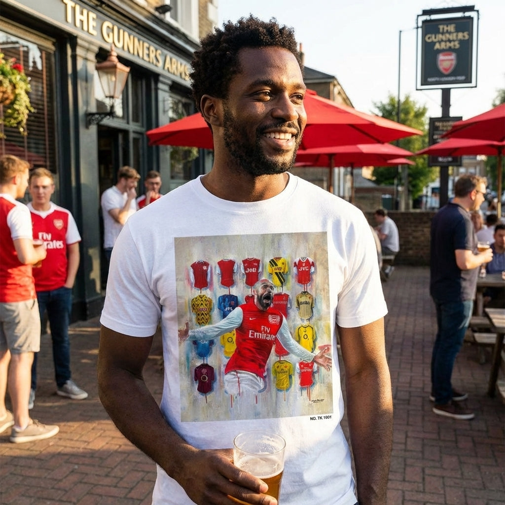 Football Art T-Shirts - Terry Kneeshaw Art