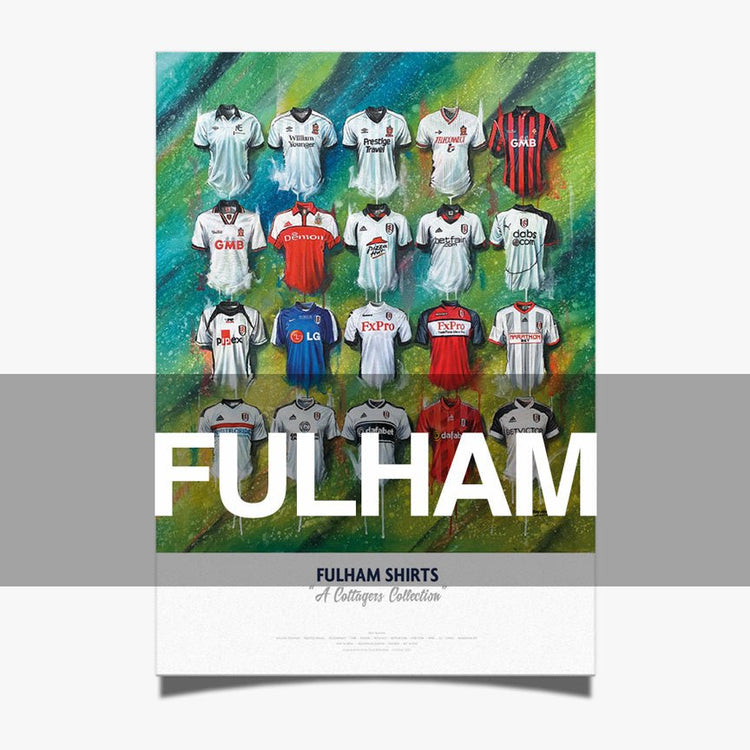Fulham Football Art Prints - Terry Kneeshaw Art