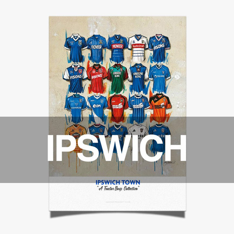 Ipswich Football Art Prints - Terry Kneeshaw Art