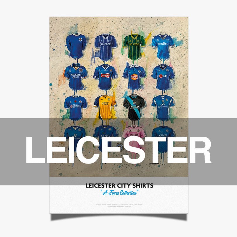Leicester Football Art Prints - Terry Kneeshaw Art