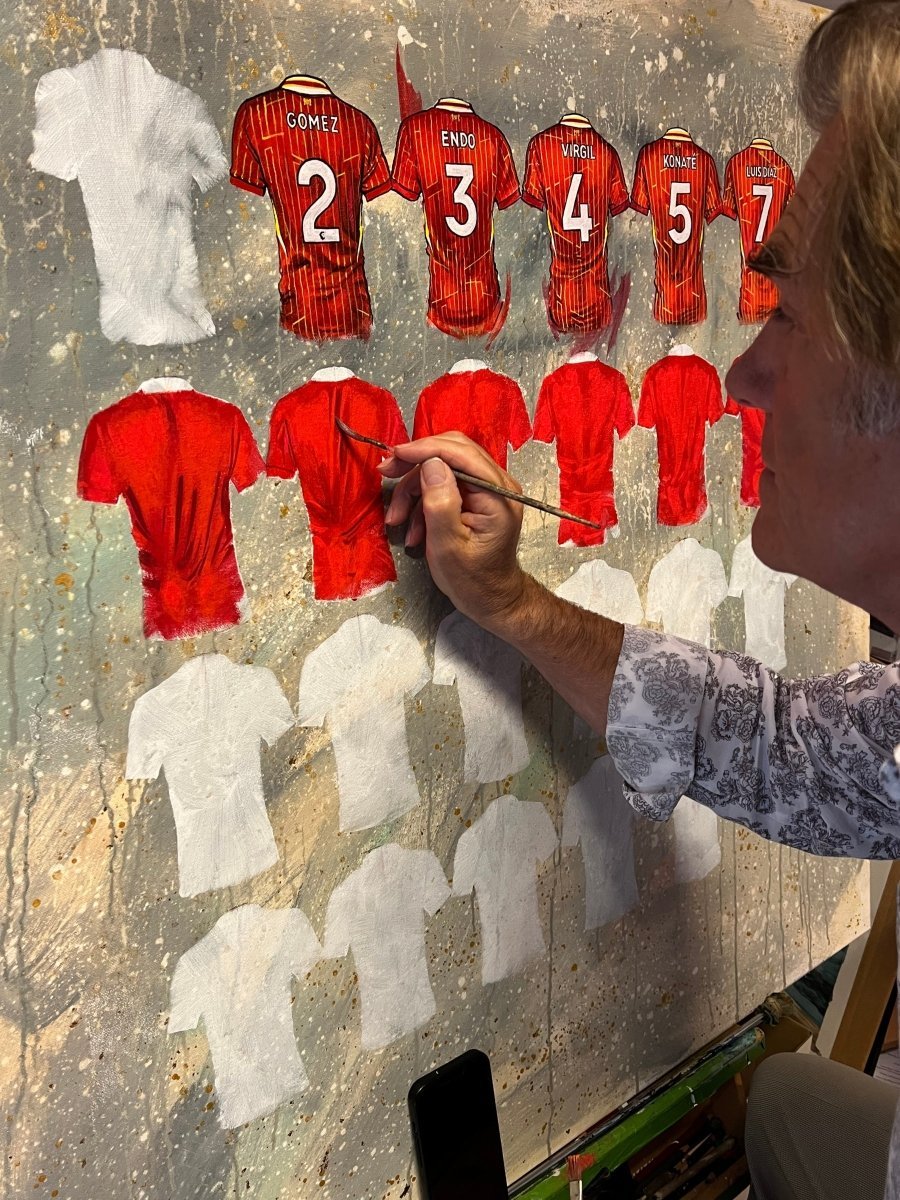 Liverpool 24/25 Champions - Pre Order - Terry Kneeshaw Art