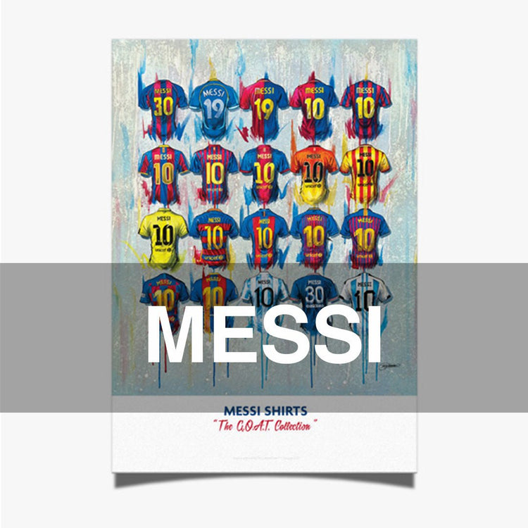 Messi Artwork - Terry Kneeshaw Art