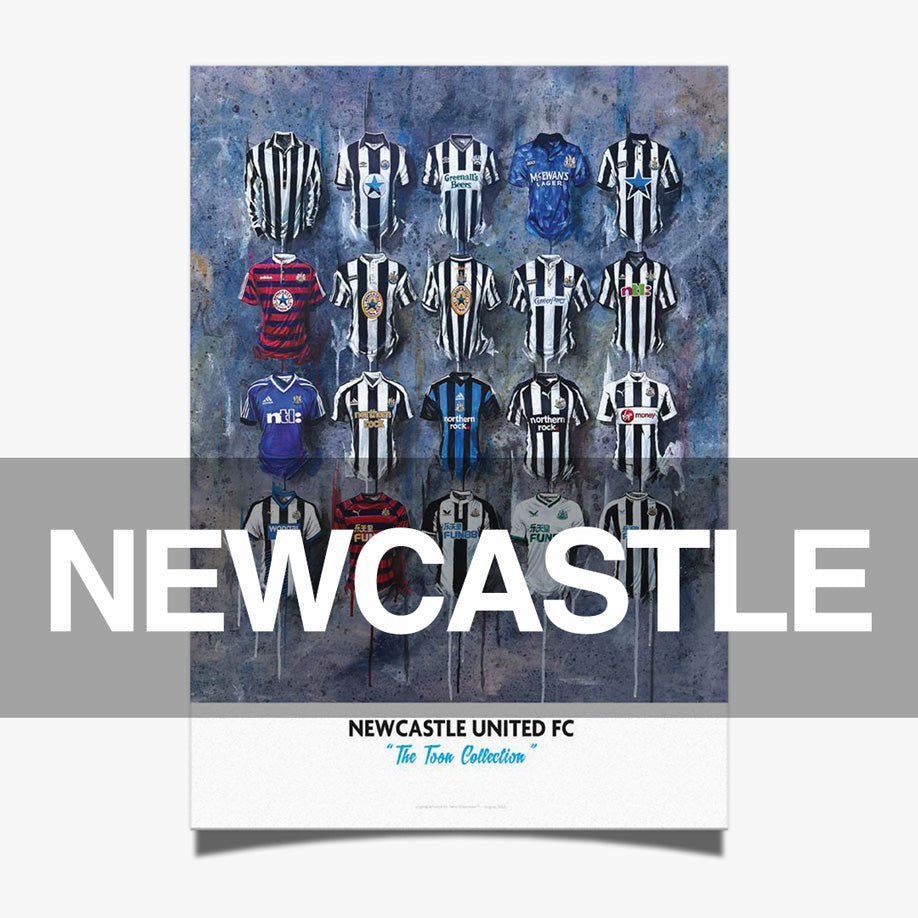 Newcastle Football Art Prints - Terry Kneeshaw Art