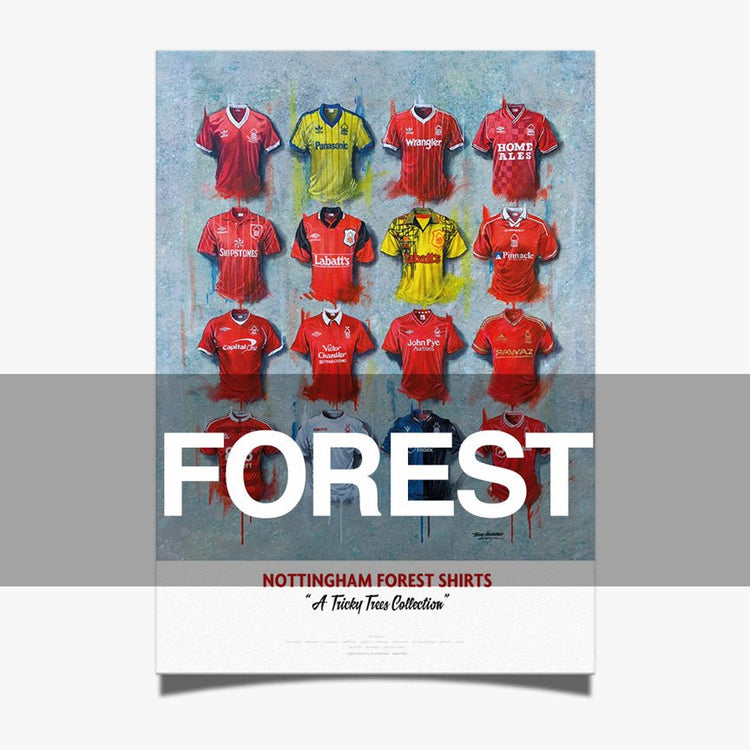 Nottingham Forest Football Art Prints - Terry Kneeshaw Art