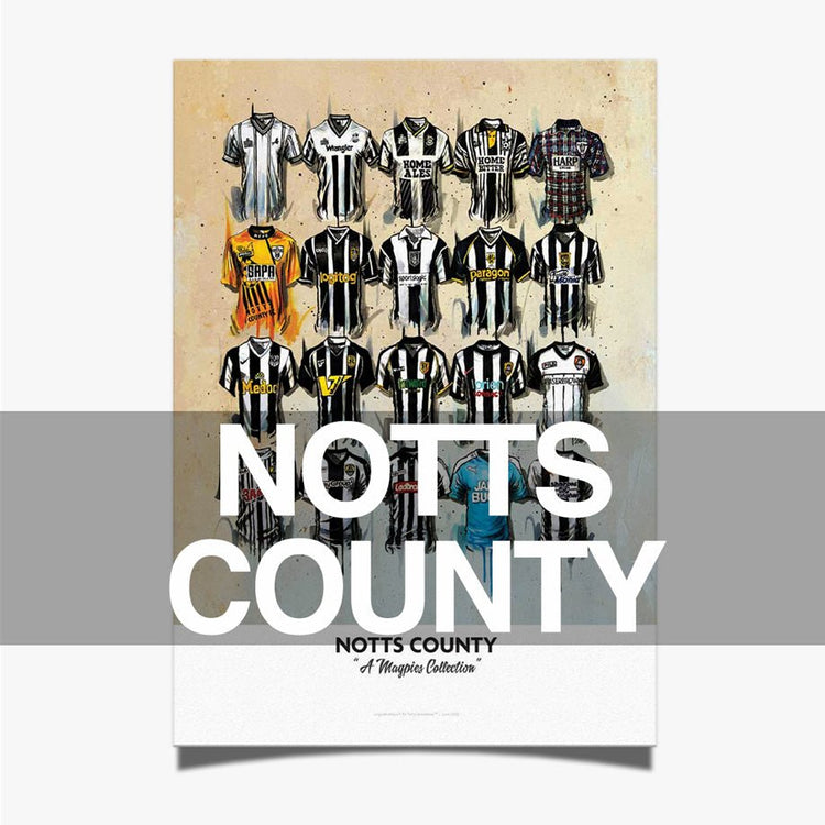 Notts County Football Art Prints - Terry Kneeshaw Art