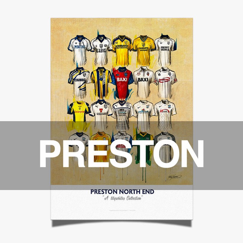 Preston North End Football Art Prints - Terry Kneeshaw Art