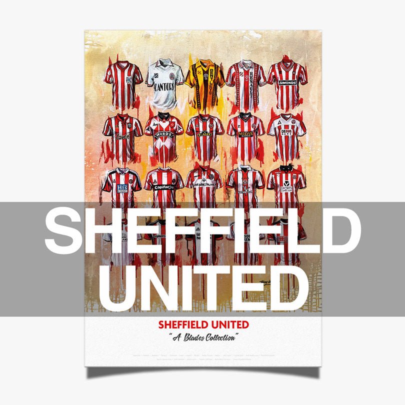 Sheffield United Football Art Prints - Terry Kneeshaw Art