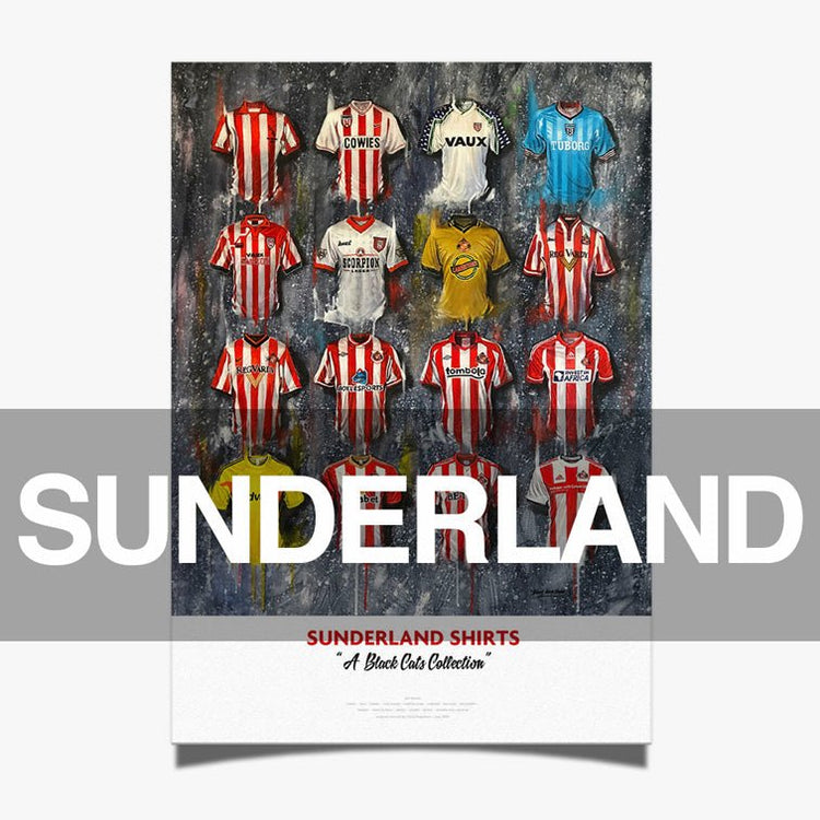 Sunderland Football Art Prints - Terry Kneeshaw Art