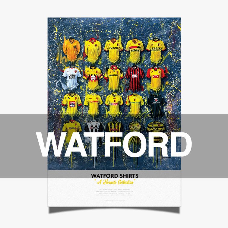 Watford Football Art Prints - Terry Kneeshaw Art