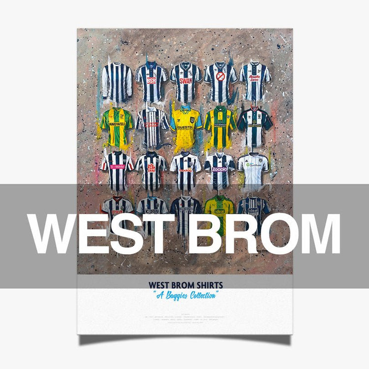 West Bromwich Albion Football Art Prints - Terry Kneeshaw Art