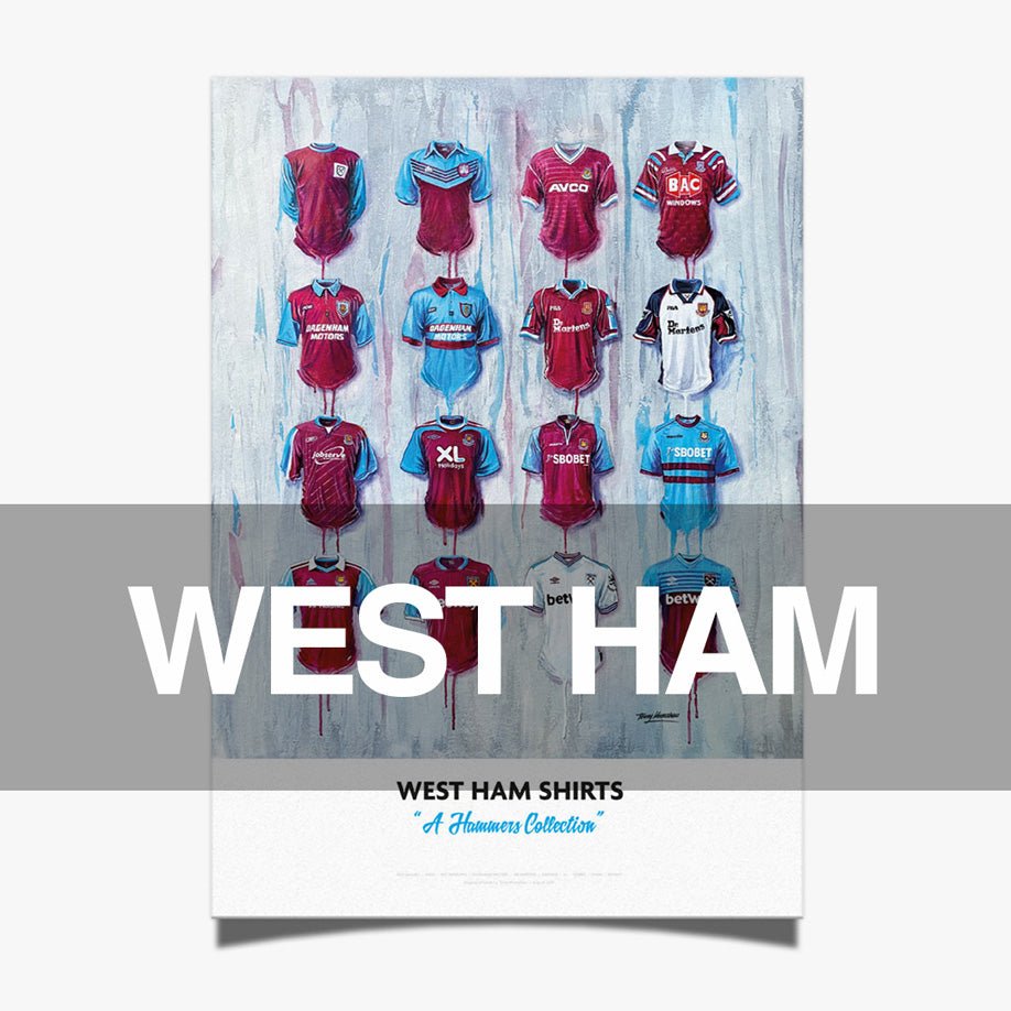West Ham United Football Art Prints - Terry Kneeshaw Art