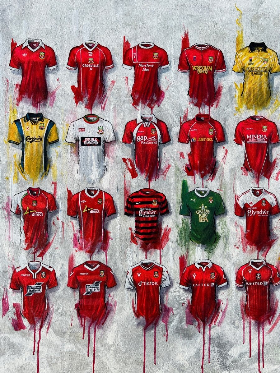 Wrexham AFC - Terry Kneeshaw Art
