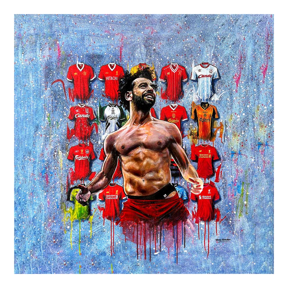 Mo Salah - The Egyptian King by Terry Kneeshaw